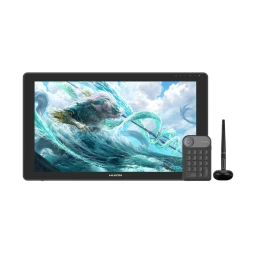 تبلت گرافیکی به همراه قلم نوری هویون مدل Kamvas Pro 24 4K